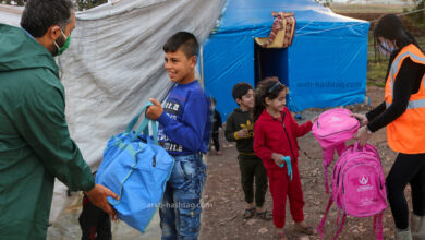الإغاثة التركية تعلن تقديم مساعدات للسوريين