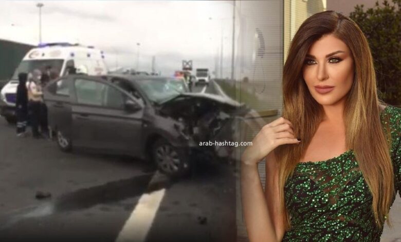 ممثلة لبنانية تتعرض لحادث سير مروع في تركيا "فيديو"