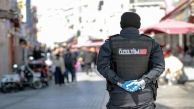 الشرطة التركية جريمة قتل