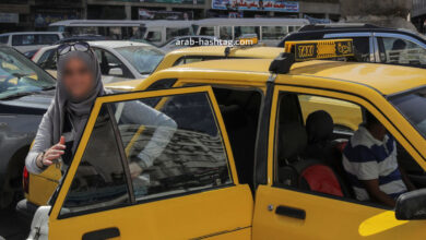 سائق تكسي أجرة في دمشق