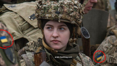 جندية أوكرانية