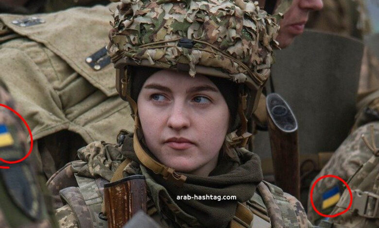جندية أوكرانية