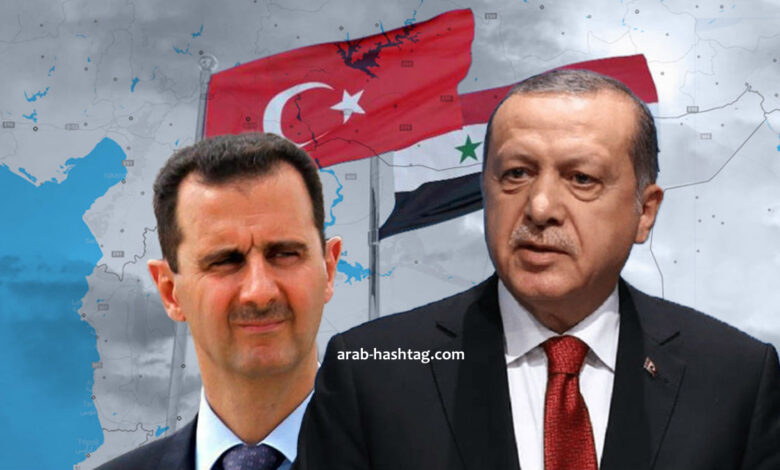 بشار الأسد ورجب طيب اردوغان