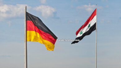 علم سوريا وألمانيا